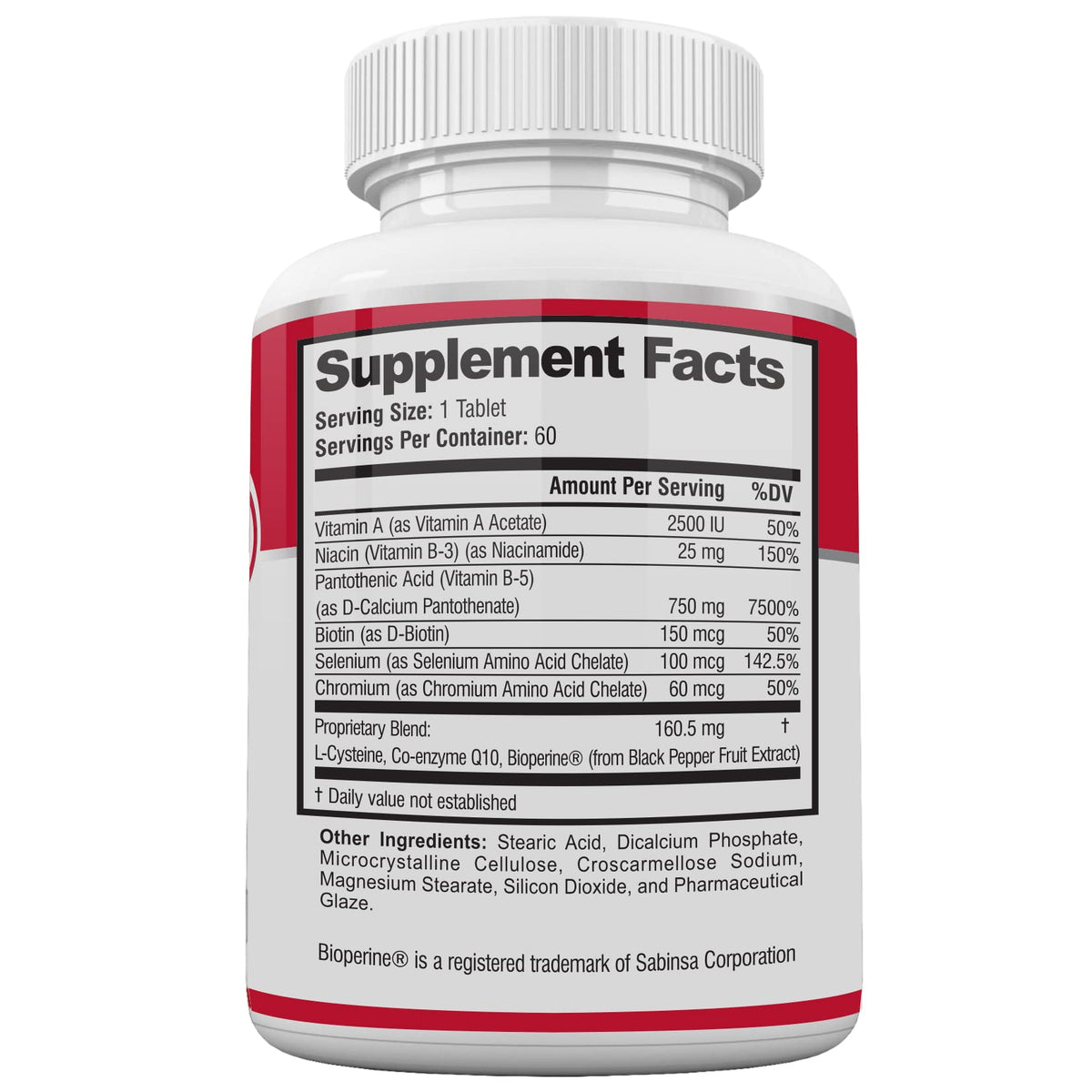 Acnetame Anti-Acne Vitamin Supplement - 60 Tablets - image 5