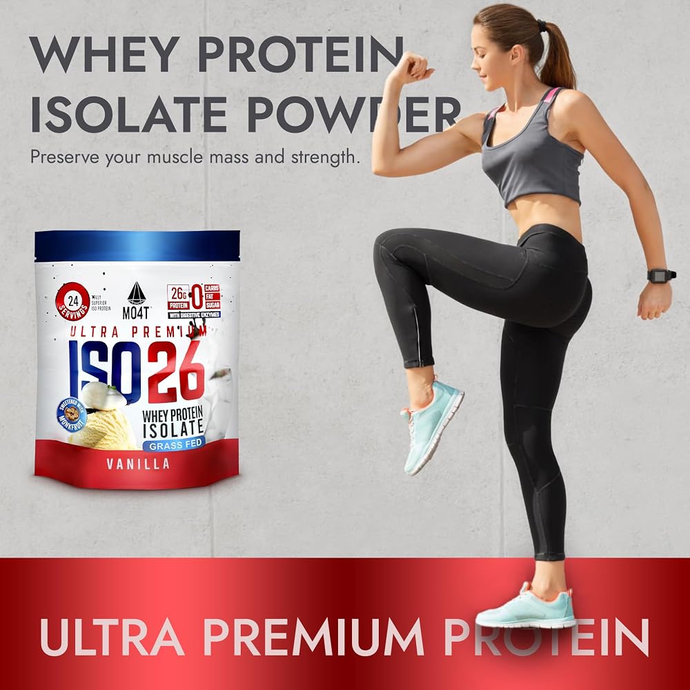 MOMOF4TRANSFORM ISO26 Grass Fed Whey Protein Isolate with no