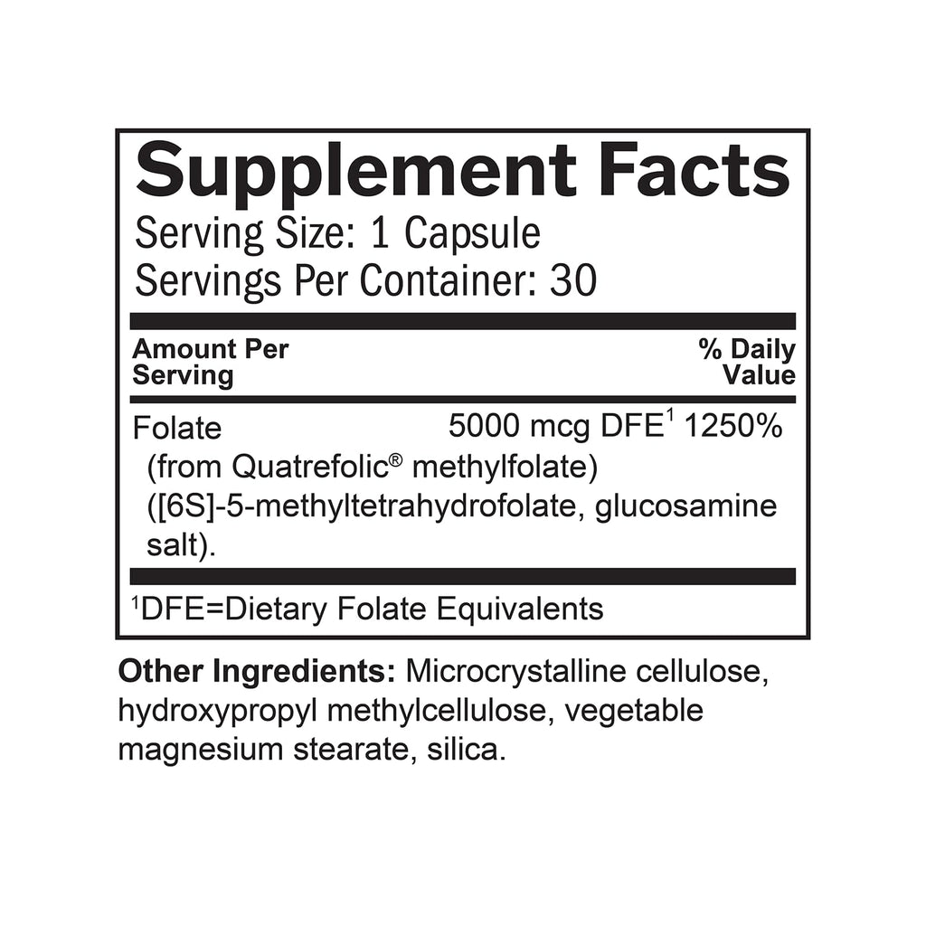 BrainMD Dr Amen Methylfolate 5 mg - 30 Capsules - image 4
