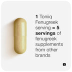 Toniiq Fenugreek Capsules 1250mg High Potency Extract - 60 Capsules - image 4