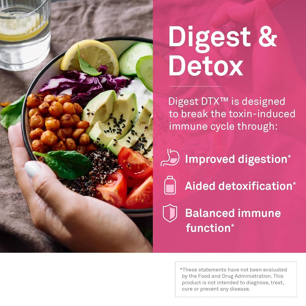 NeuroScience Digest DTX Digestive Enzyme & Immune Support - 60 Capsules - image 3