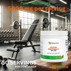 NaturaVivo Creatine Monohydrate Powder 5000mg - 50 Servings - image 6