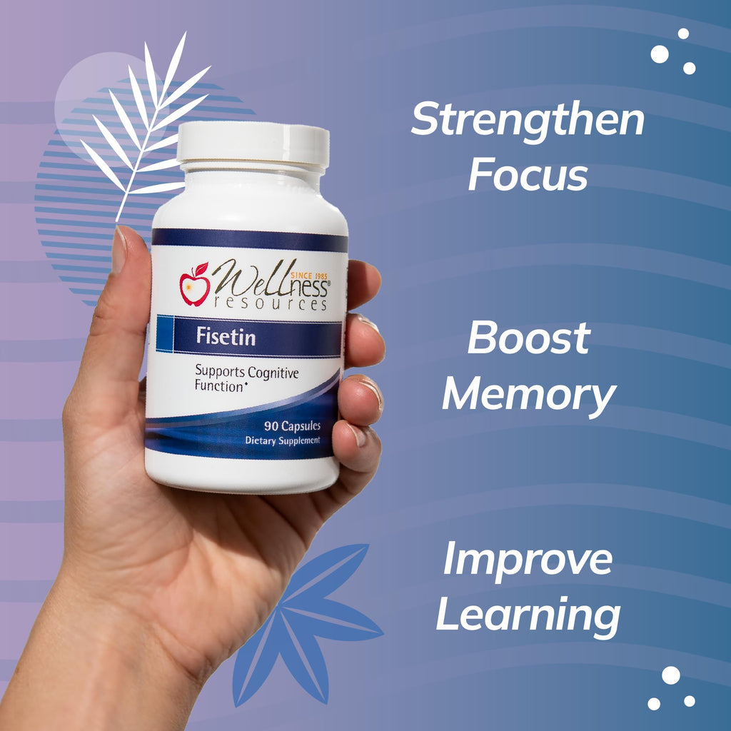 Wellness Resources Fisetin 100mg Brain Health - 90 Capsules - image 3
