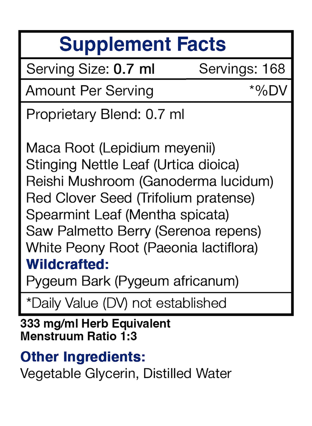 Secrets of the Tribe Prosta Vigor Alcohol-Free