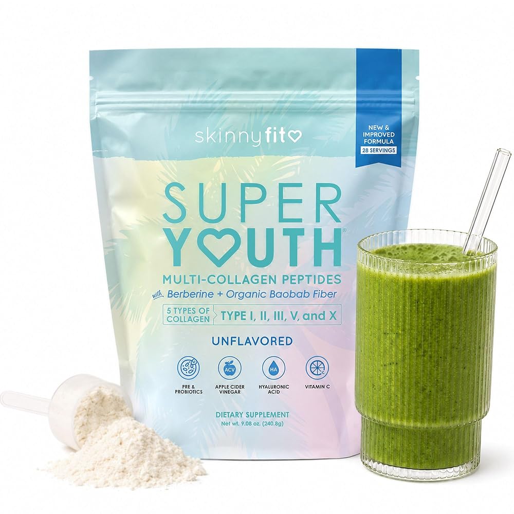 SkinnyFit Super Youth Multi-Collagen Peptides Plus Apple Cider Vinegar