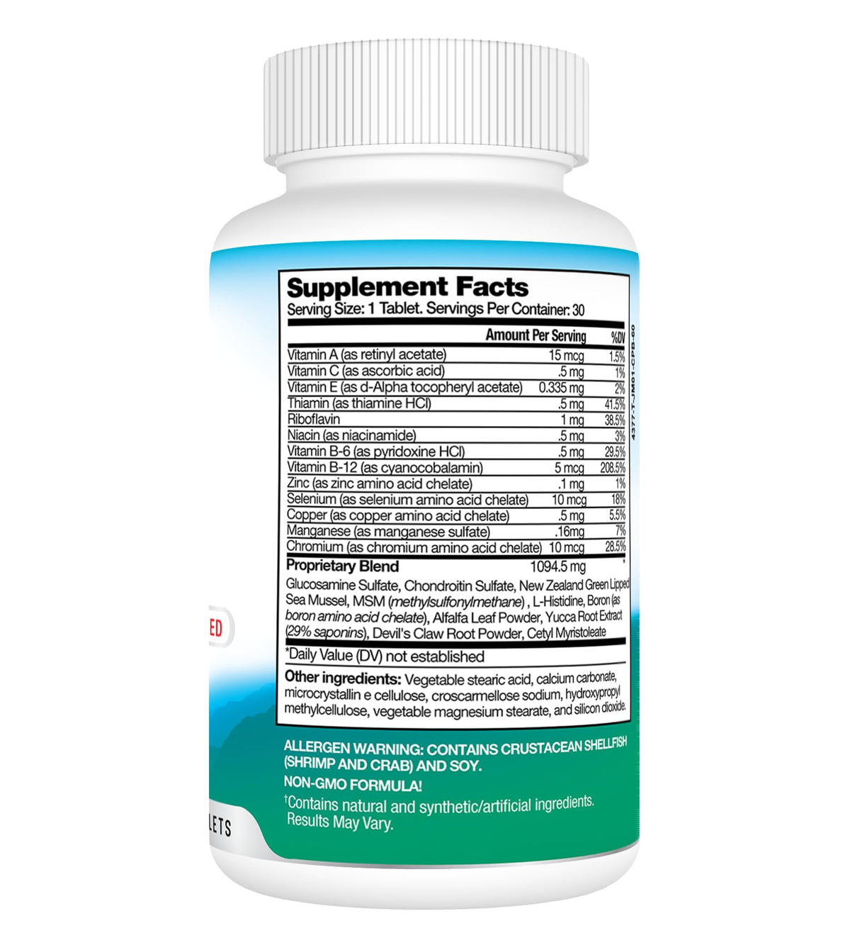 Best Earth Naturals Joint Support Supplement - 30 Tablets - image 3