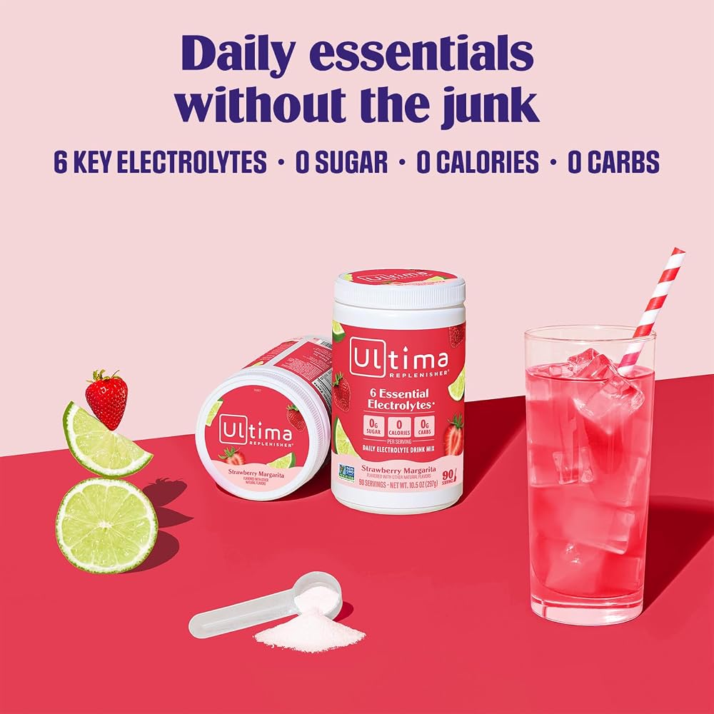 Ultima Replenisher Daily Electrolyte Powder Drink Mix