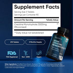 WeightWorld Micronized Creatine Monohydrate 1000mg - 270 Tablets - image 5
