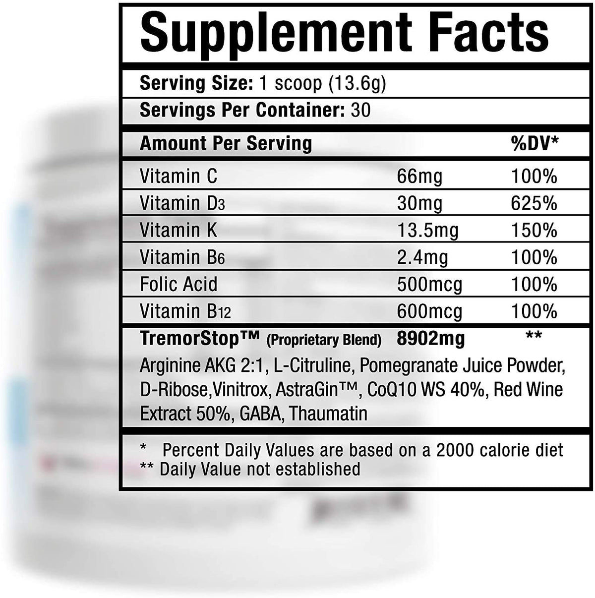 Real Science Nutrition Tremor Miracle - Essential Tremor Herbal