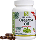 Island Nutrition Oregano Oil Capsules Immune Support - 90 Count