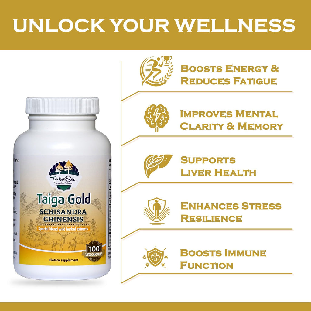 TAIGASEA Schisandra Chinese Herbal Extract for Mental Focus - image 3