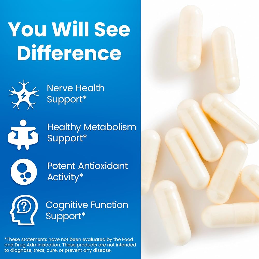 VANI Vitamin B1 250mg with Benfotiamine - 120 Capsules - image 2