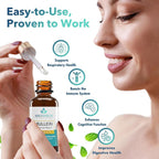 BREATHIUM Mullein Drops for Lungs