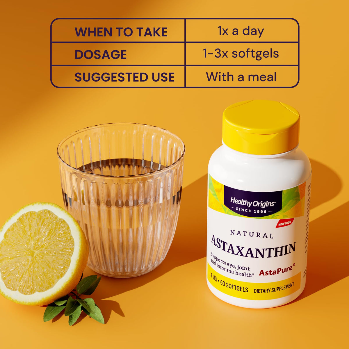 Healthy Origins Astaxanthin AstaPure 4 mg - 150 Softgels - image 4