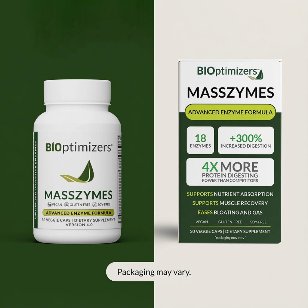 BIOptimizers MassZymes Digestive Enzymes - 30 Capsules - image 10