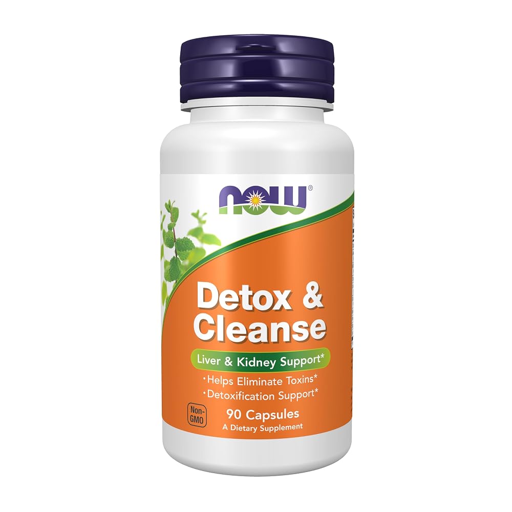 NOW Detox and Cleanse Liver and Kidney Support - 90 Vegetarian Capsules