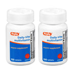 Rugby Daily-Vite Multivitamin for Adults - 200 Tablets