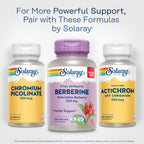 SOLARAY Berberine Extract 500 mg - 100 Vegetarian Capsules - image 6