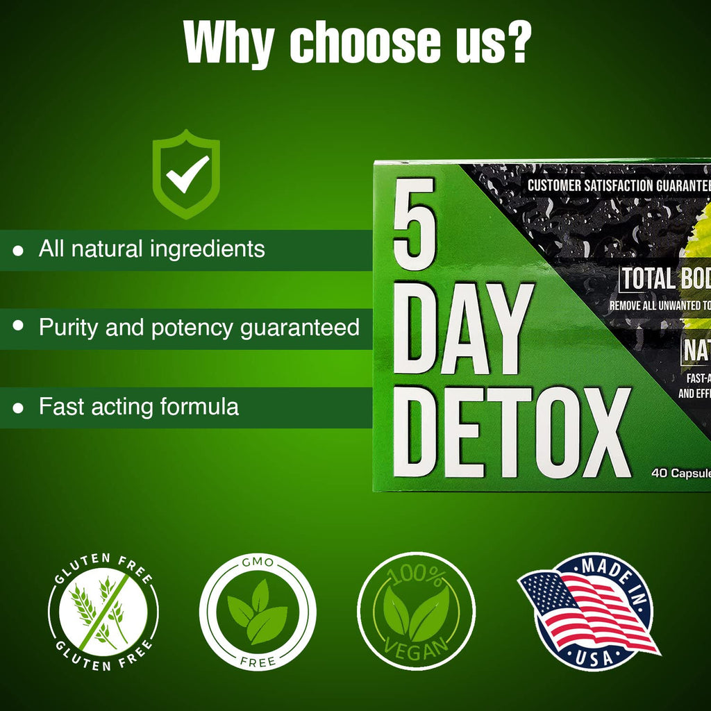 Wellgenix Strip 5 Day Detox Cleanse - 40 Capsules - image 6