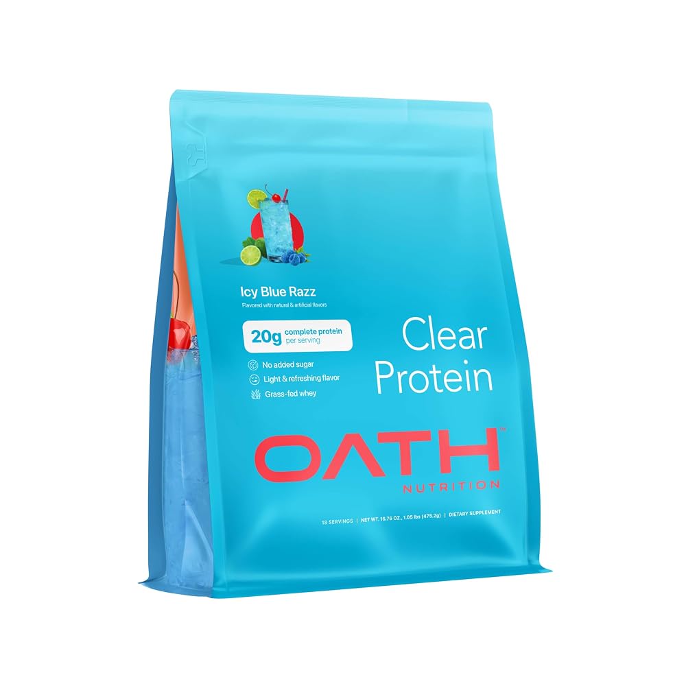 Oath Nutrition Clear Whey Isolate Protein Powder