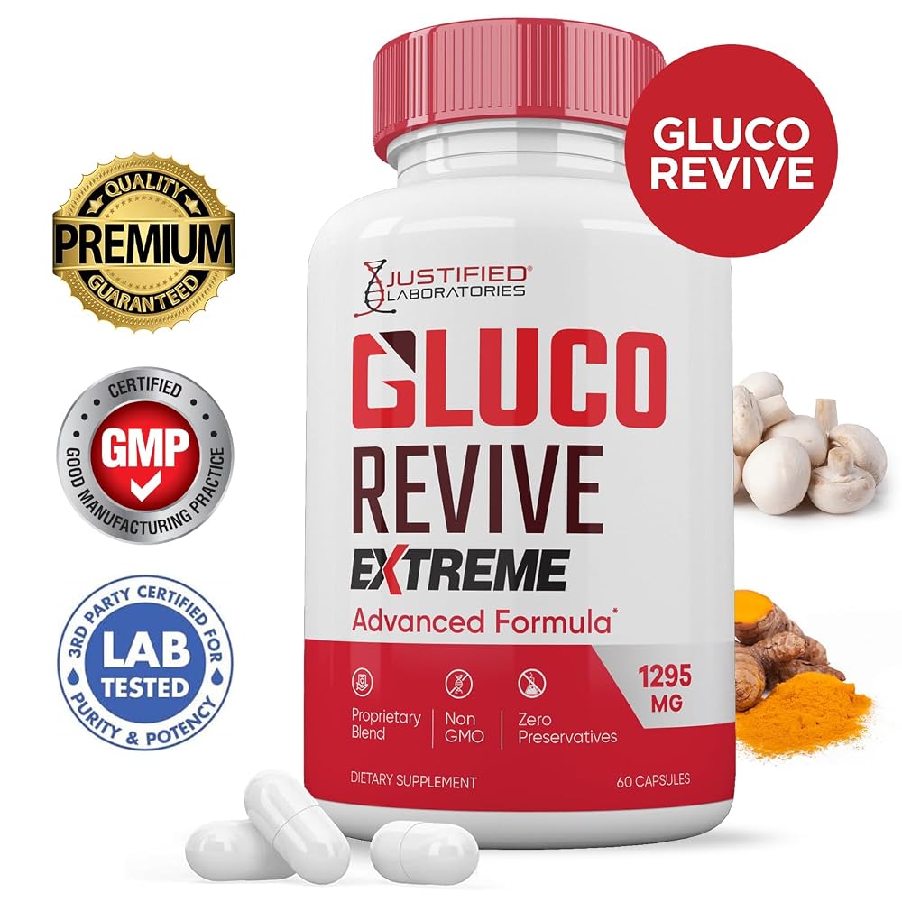 Justified Laboratories Glucorevive Extreme 1295MG Parent