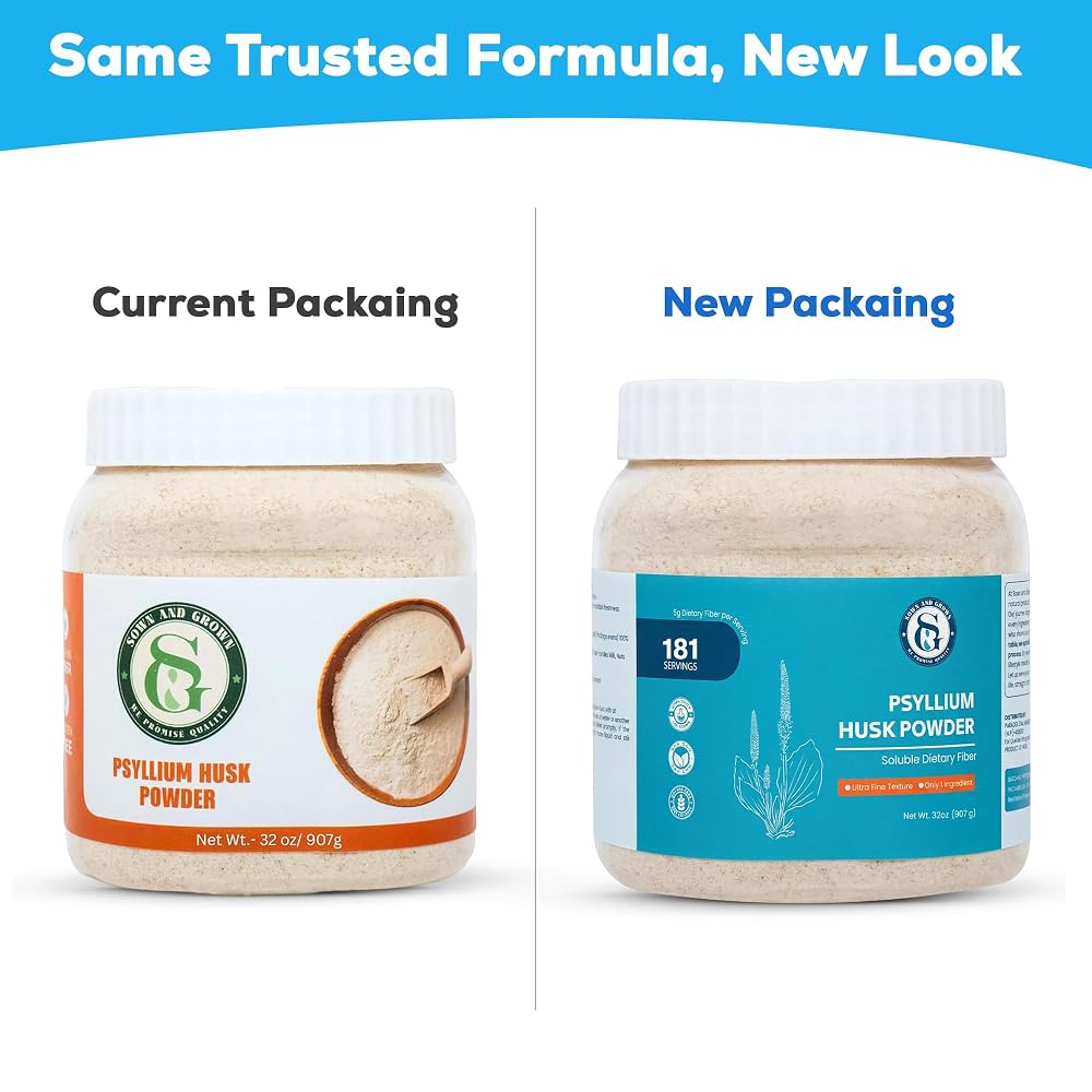 Sownandgrown Psyllium Husk Powder