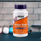 NOW Foods Grape Seed Extract 100 mg - 100 Vegetarian Capsules - image 2
