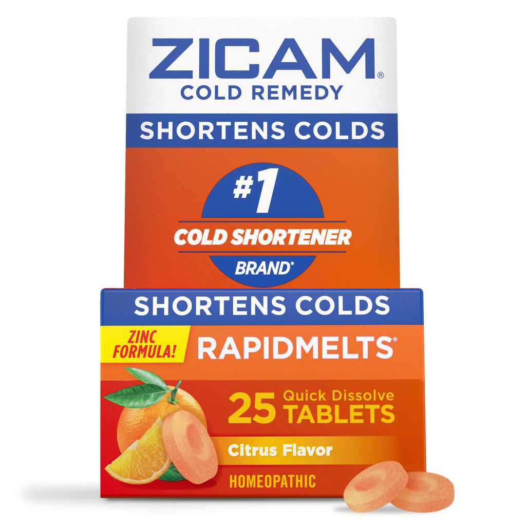 Zicam Cold Remedy RapidMelts Citrus - 25 Tablets