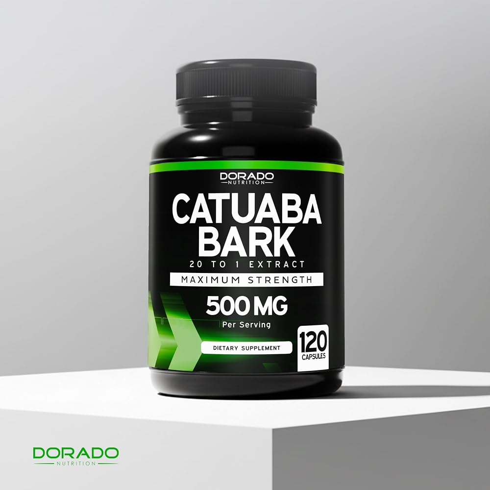 Dorado Nutrition Catuaba Bark Extract 10,000mg - 120 Capsules - image 5