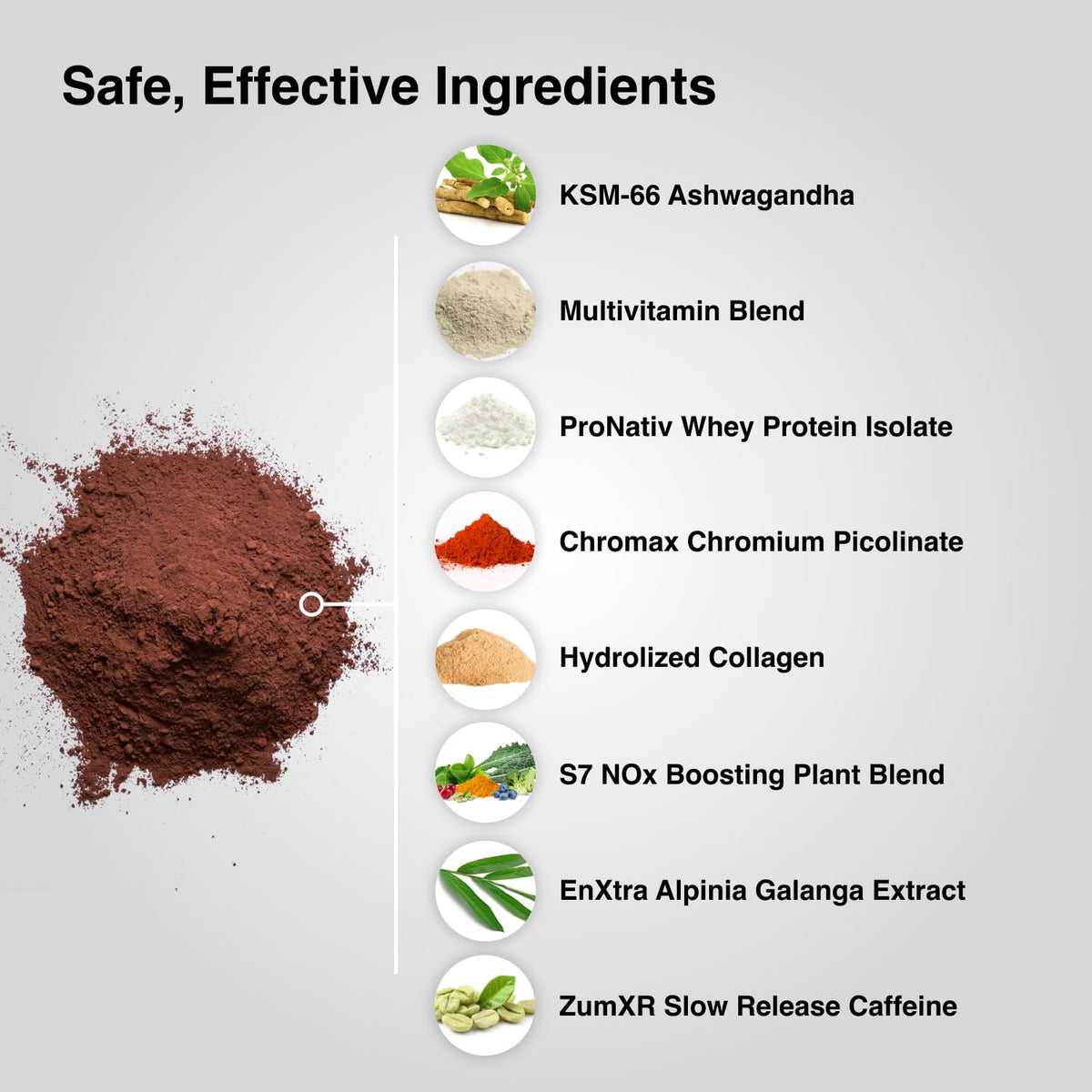 M Drive Start 9-in-1 Protein Shake Chocolate - 30 Servings - image 3