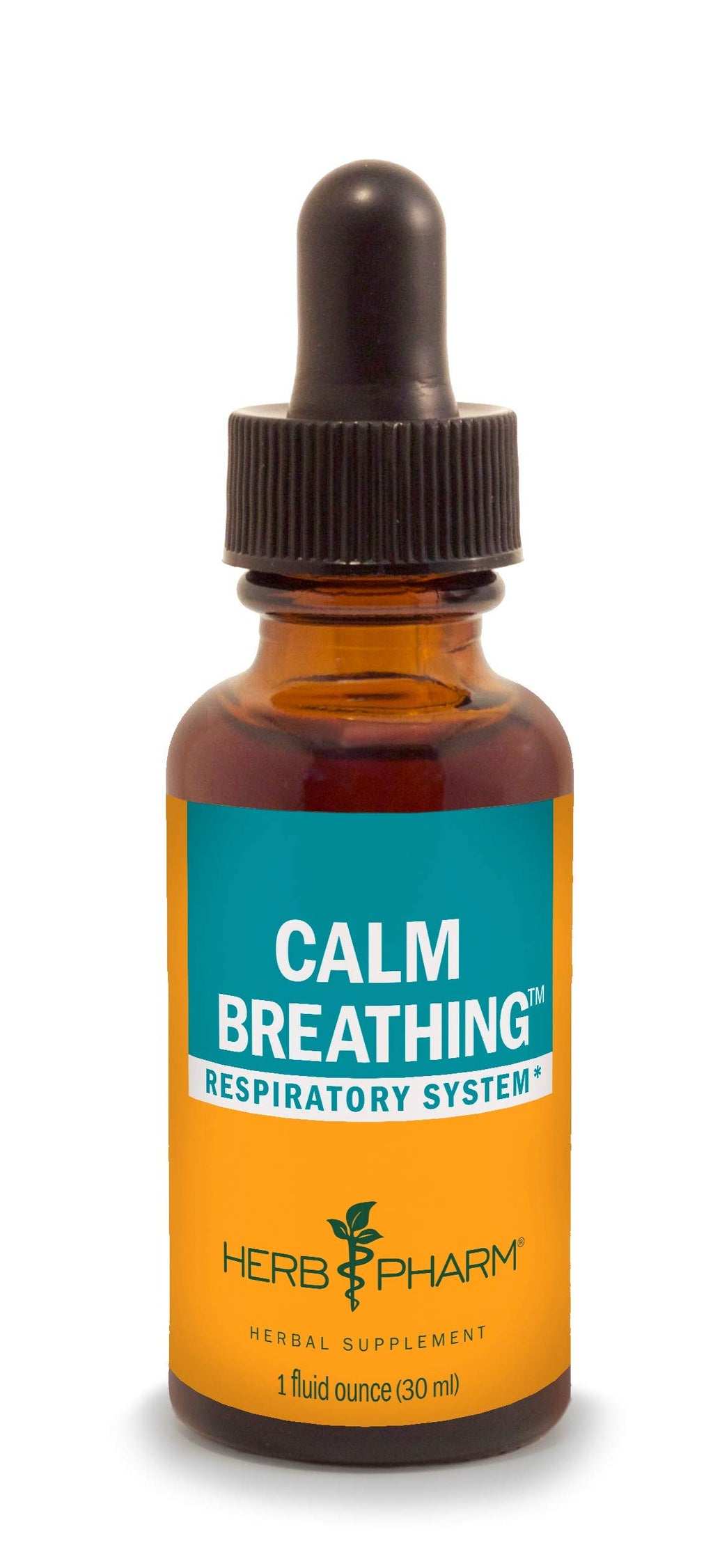 Herb Pharm Calm Breathing Liquid Formula for Respiratory Support - 1 Fl Oz