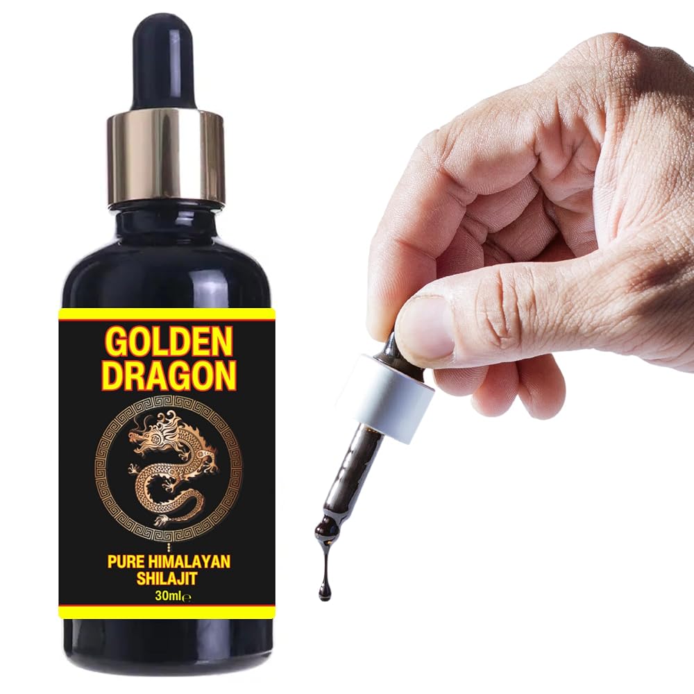 Shakra Health Golden Dragon Himalayan Shilajit Liquid Drops - 30ml - image 4
