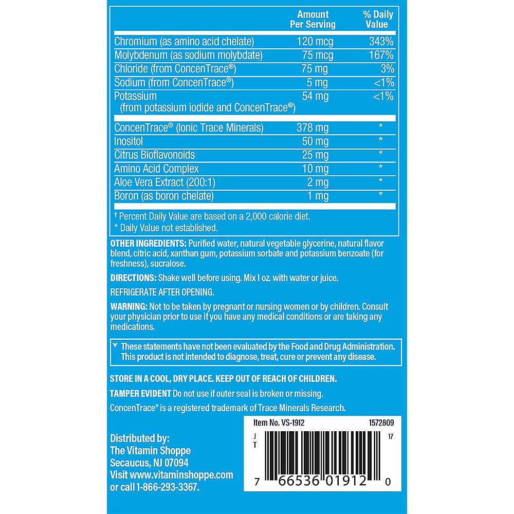 The Vitamin Shoppe Liquid Multivitamin Complete Nutrition - 32 oz - image 3