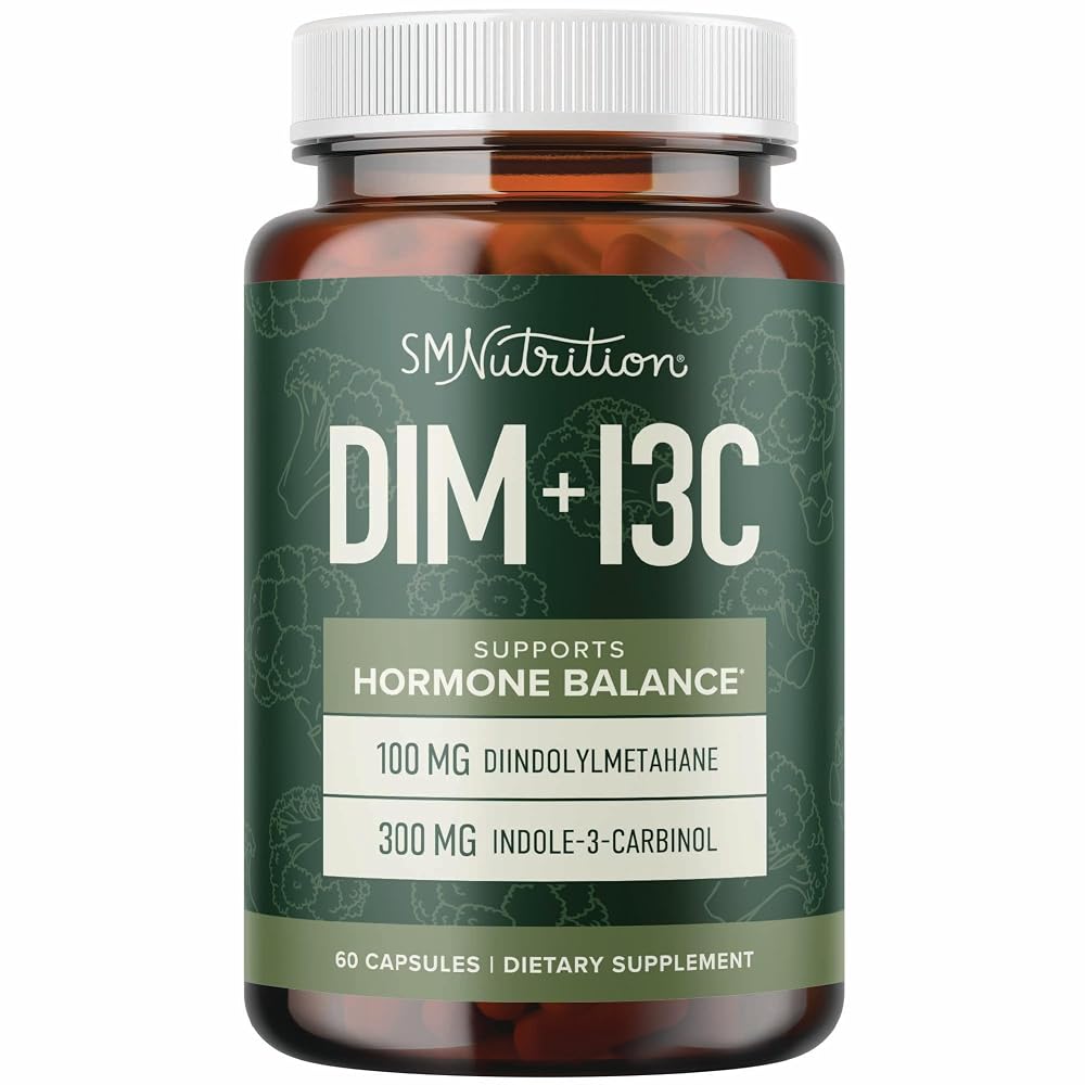SMNutrition DIM & Indole 3 Carbinol Hormone Balance - 60 Capsules