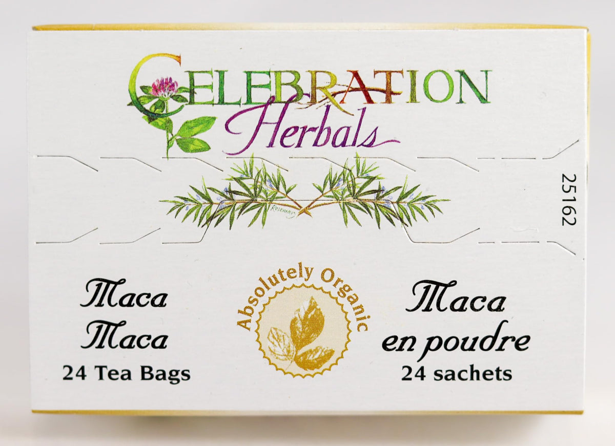 Celebration Herbals Maca Root Powder Organic - 24 Bag - image 7