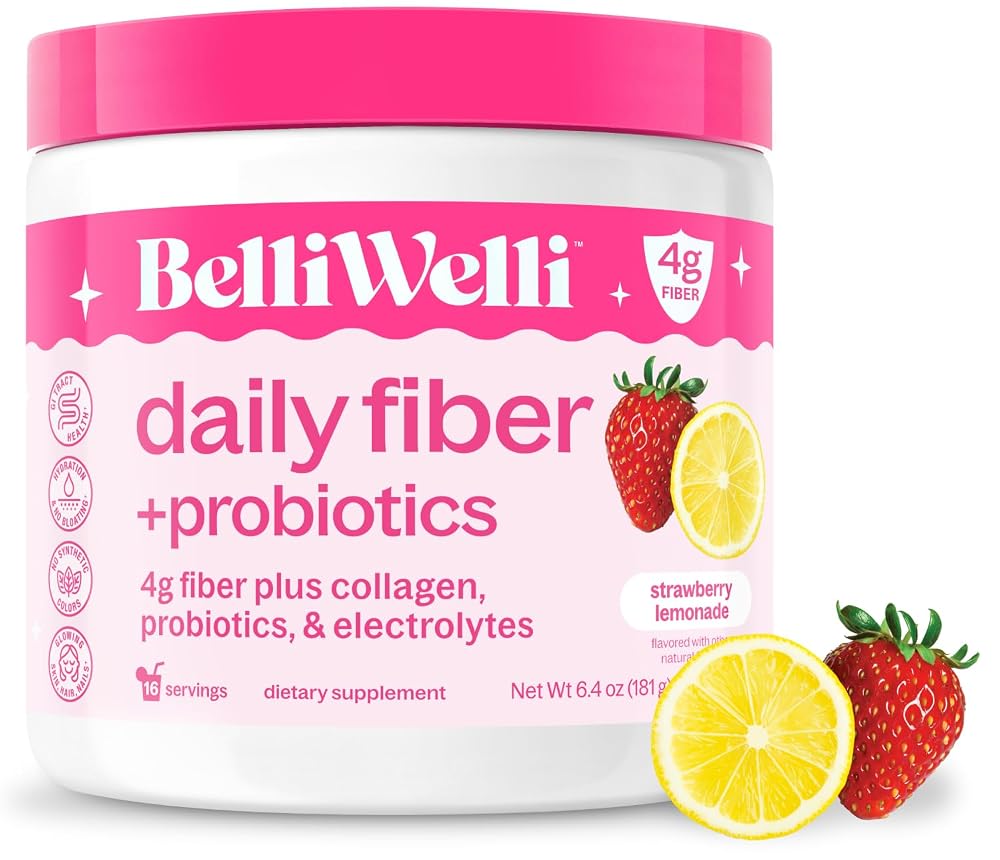 Belli Welli Daily Fiber Supplement with Added Collagen