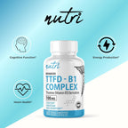 Nature's Fusions Nutri TTFD Thiamine B1 100mg with Magnesium - 60 Capsules - image 6