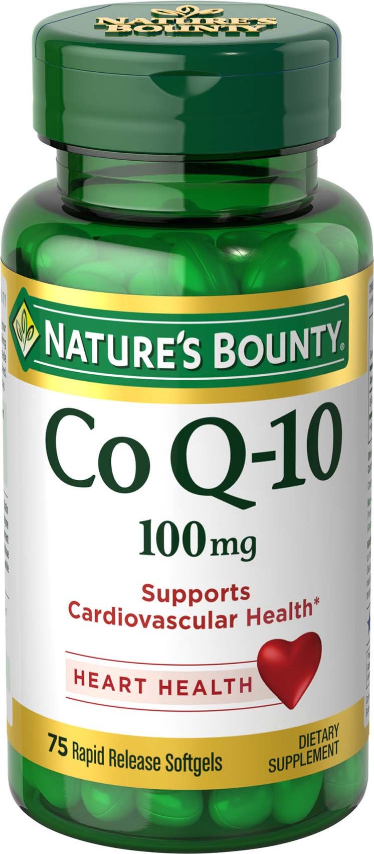 Nature's Bounty CoQ10 100 mg - 75 Softgels