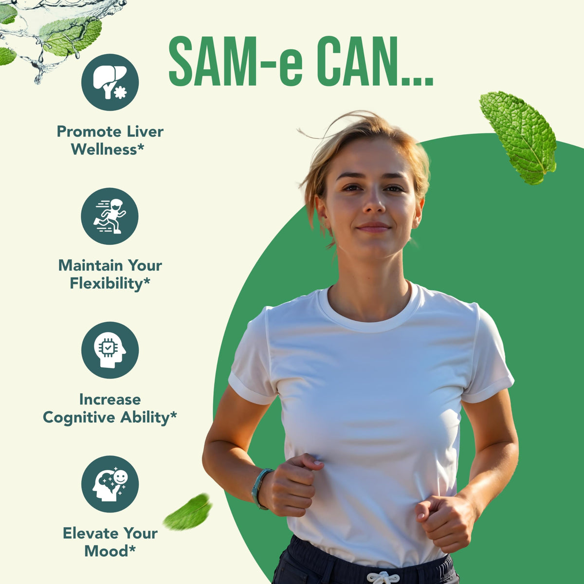 HealthyWayRx SAM-e 1500mg Supplement - 60 Servings - image 6
