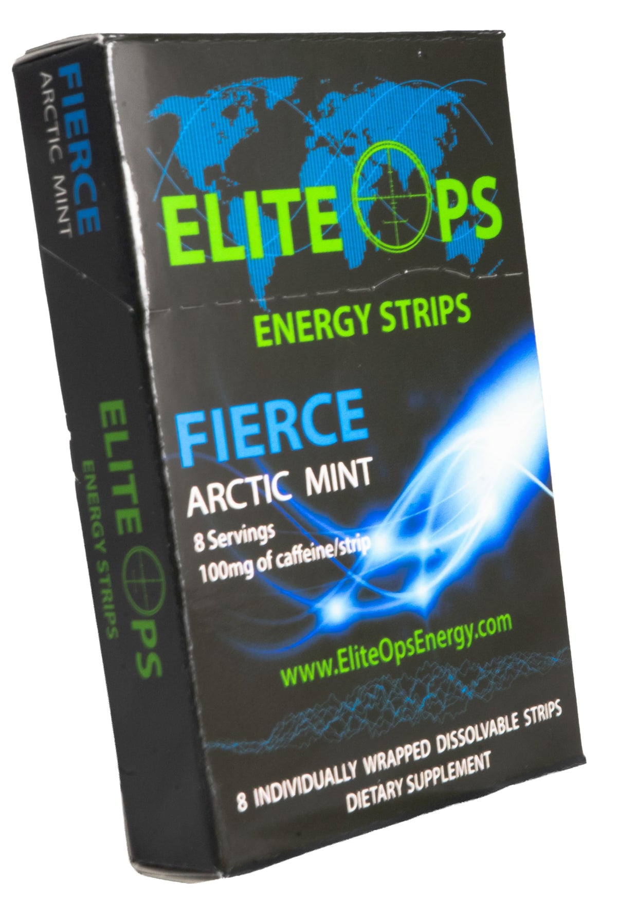 Elite Ops Energy Strips Mint - 8 Servings