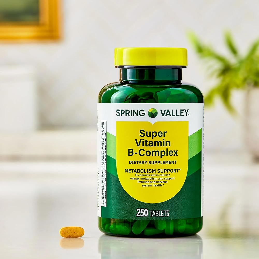 Ravazzi Spring Valley Super Vitamin B-Complex Tablets - 250 Tablets - image 5