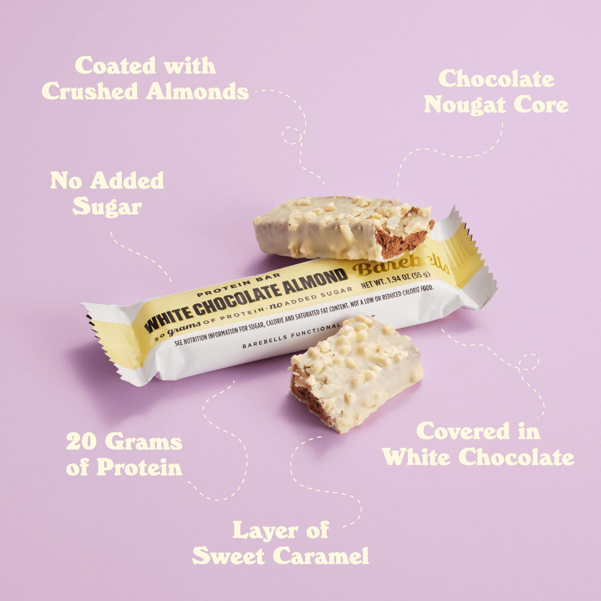 Barebells Protein Bars - Protein Snacks with High Protein - Chocolate