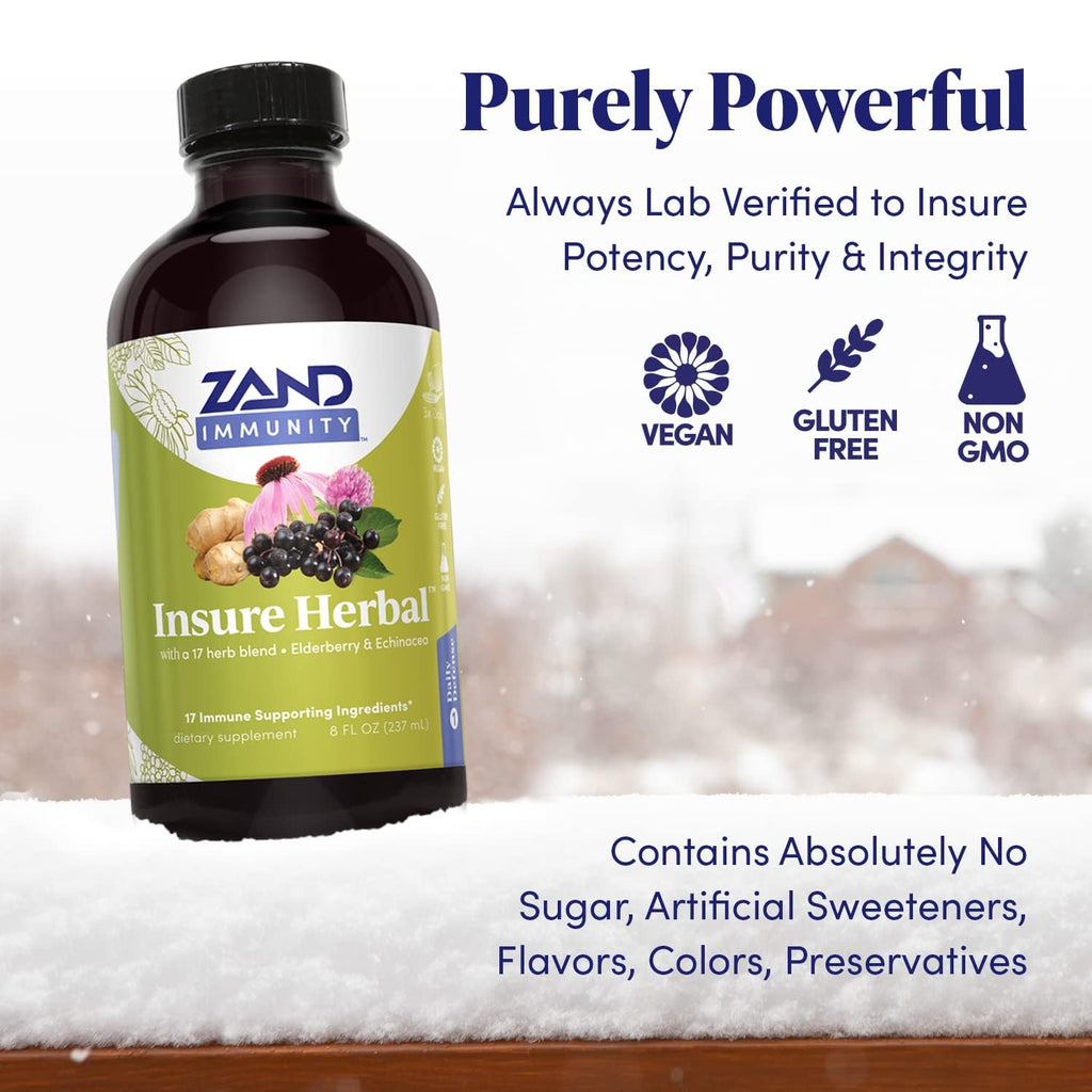 ZAND Insure Herbal Immune Support Liquid - 8 Fl Oz - image 4