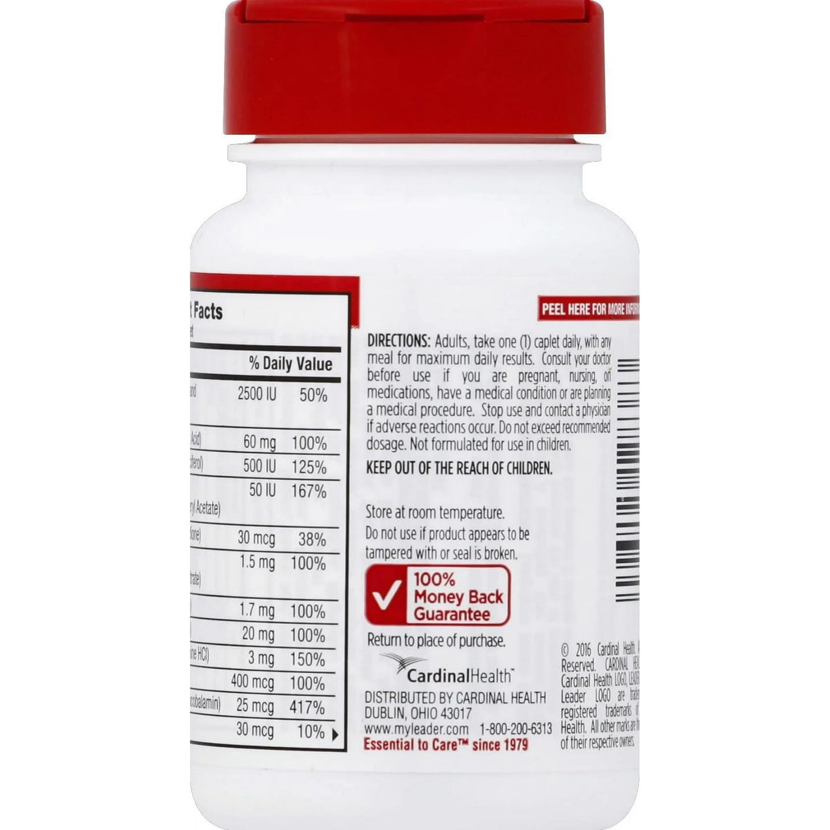LEADER Vitamins & Essential Daily Supplement
