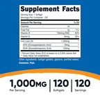 Nutricost Cod Liver Oil 1000mg - 120 Softgels - image 2