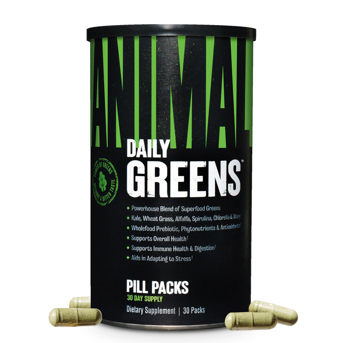 Animal Daily Greens Superfood Supplement for Gut Health - 30 Packs