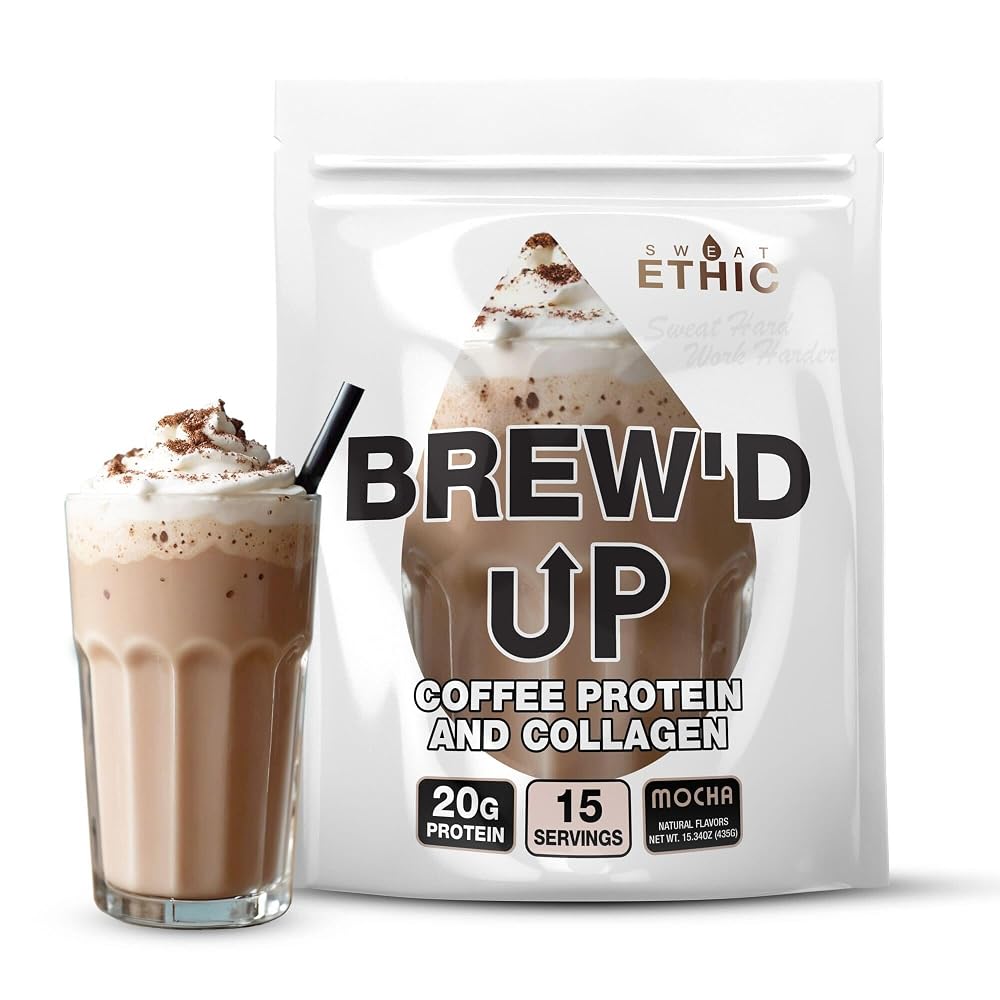 Sweat Ethic Brew’D UP Collagen Protein Coffee