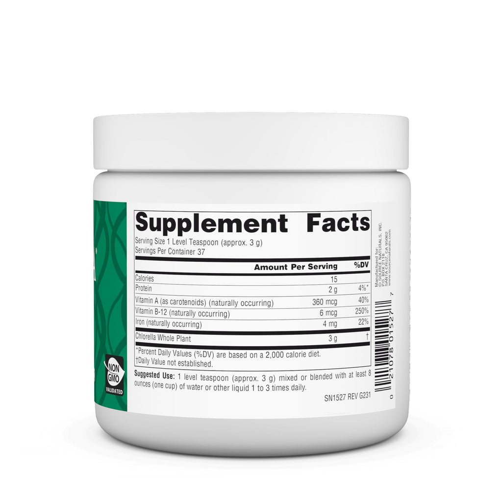 Source Naturals Chlorella from Yaeyama Powder