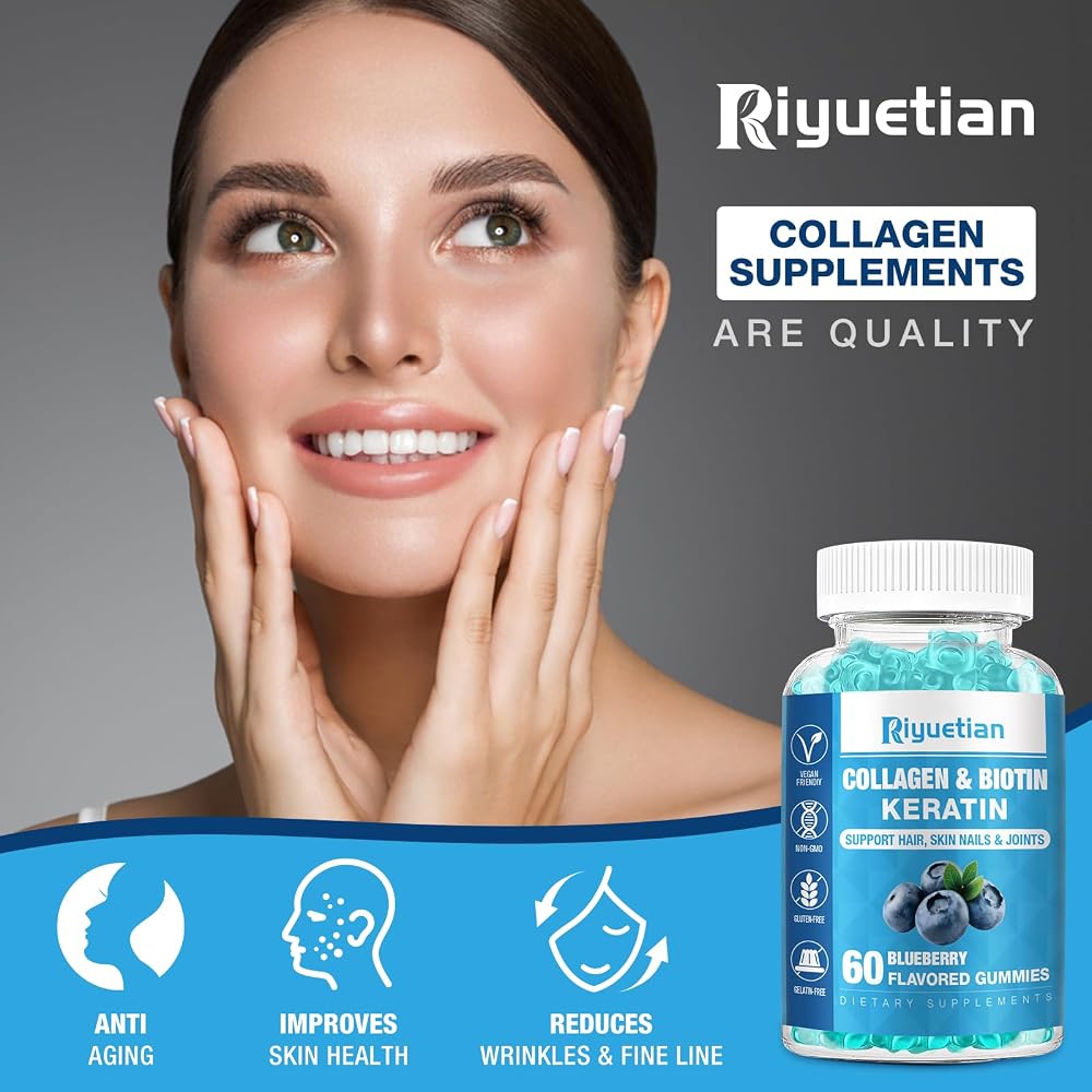 Riyuetian Biotin Gummies