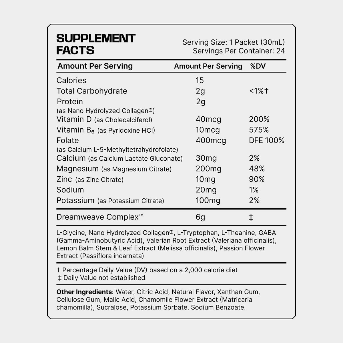 Frog Fuel Reset Liquid Sleep Supplement Shot Chamomile - 24 Pack - image 2